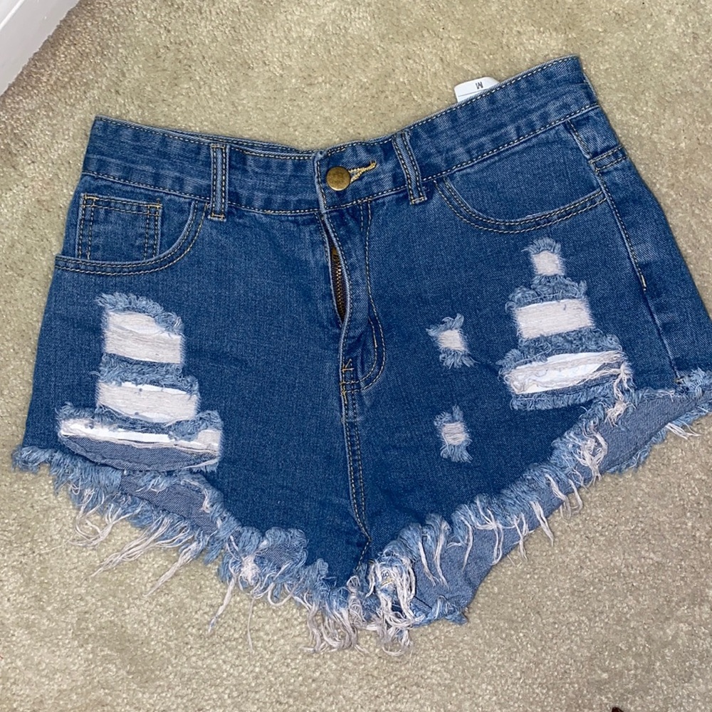 SHEIN denim shorts